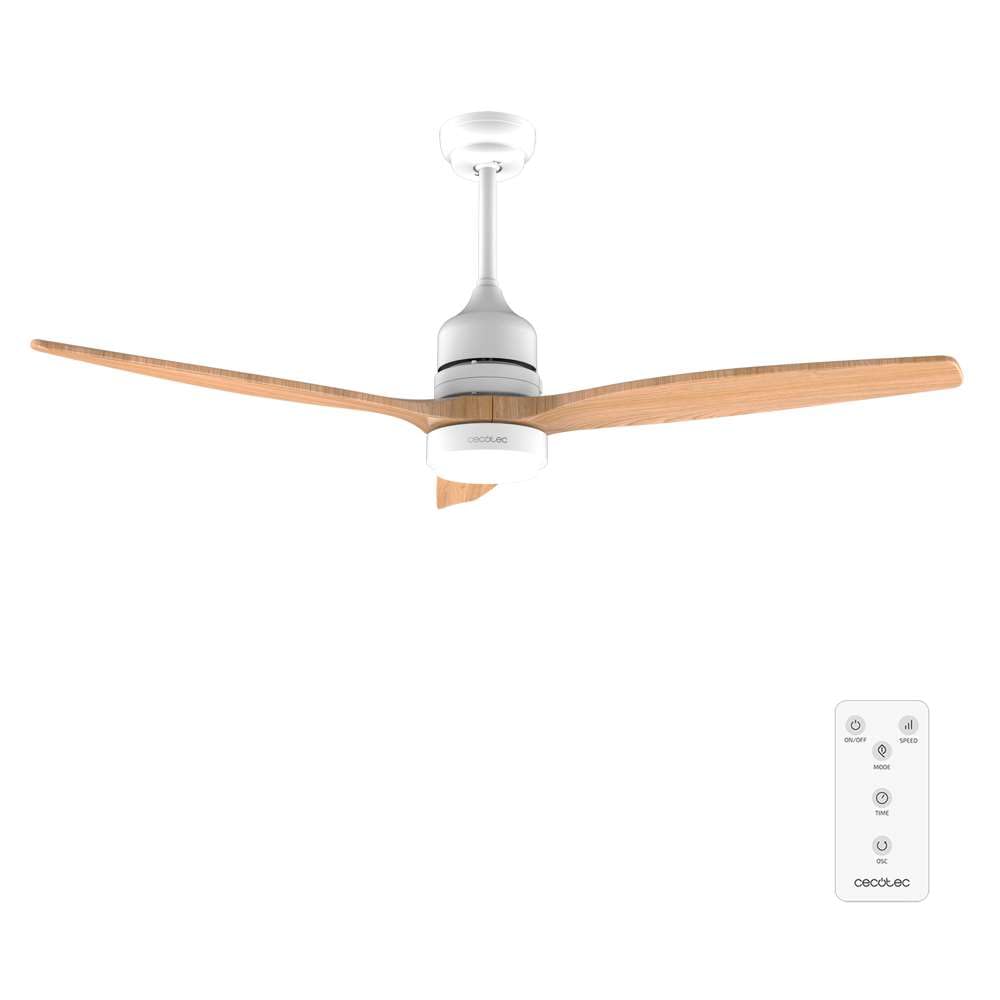 Cecotec EnergySilence Aero 5275 LightWood - Ventilatore Soffitto