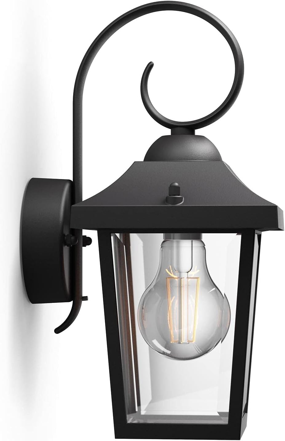 Philips LED Lampada da Parete Buzzard per Esterni, Nero - immagine 1