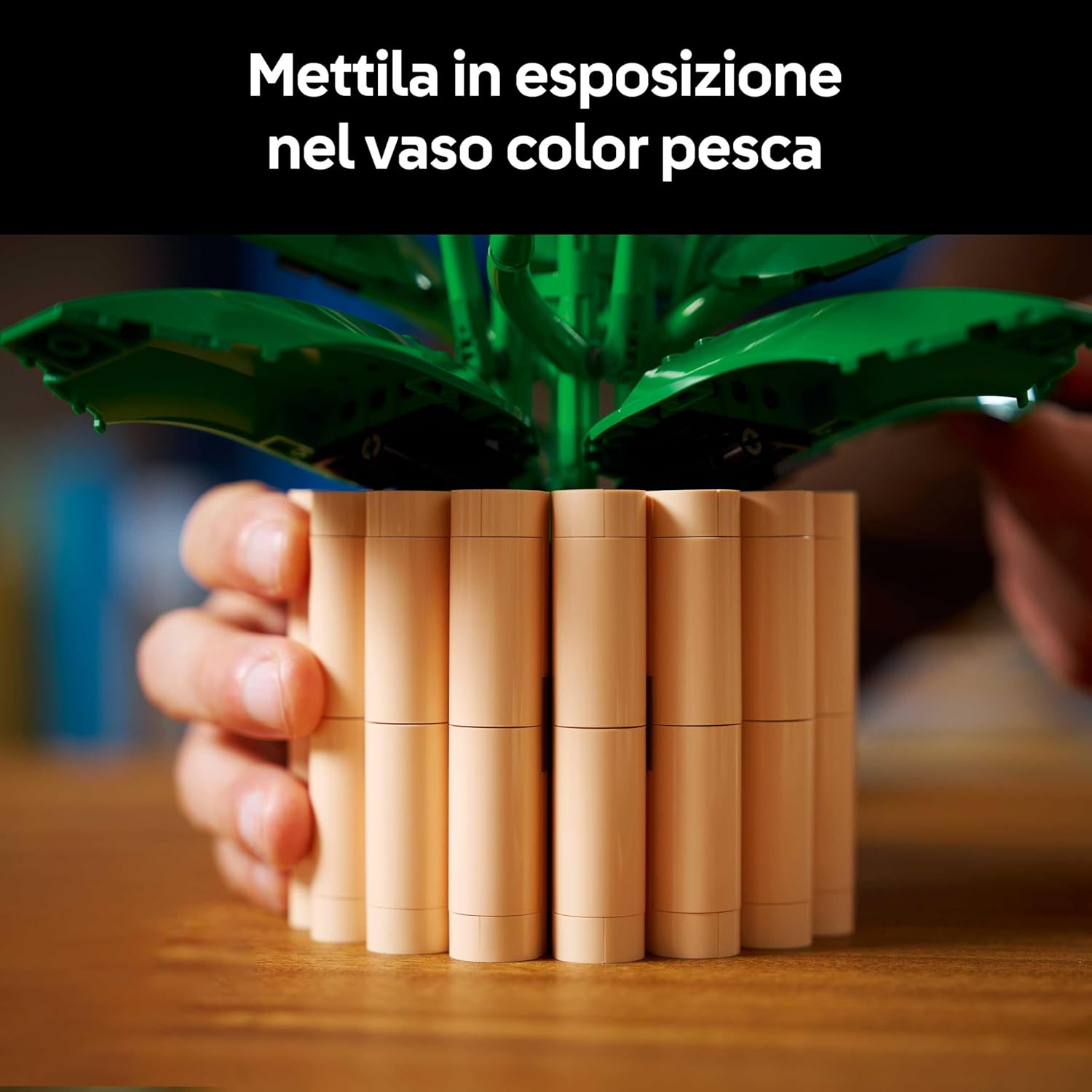 Lego Botanicals Spatifillo - Pianta Artificiale con Vaso - immagine 5