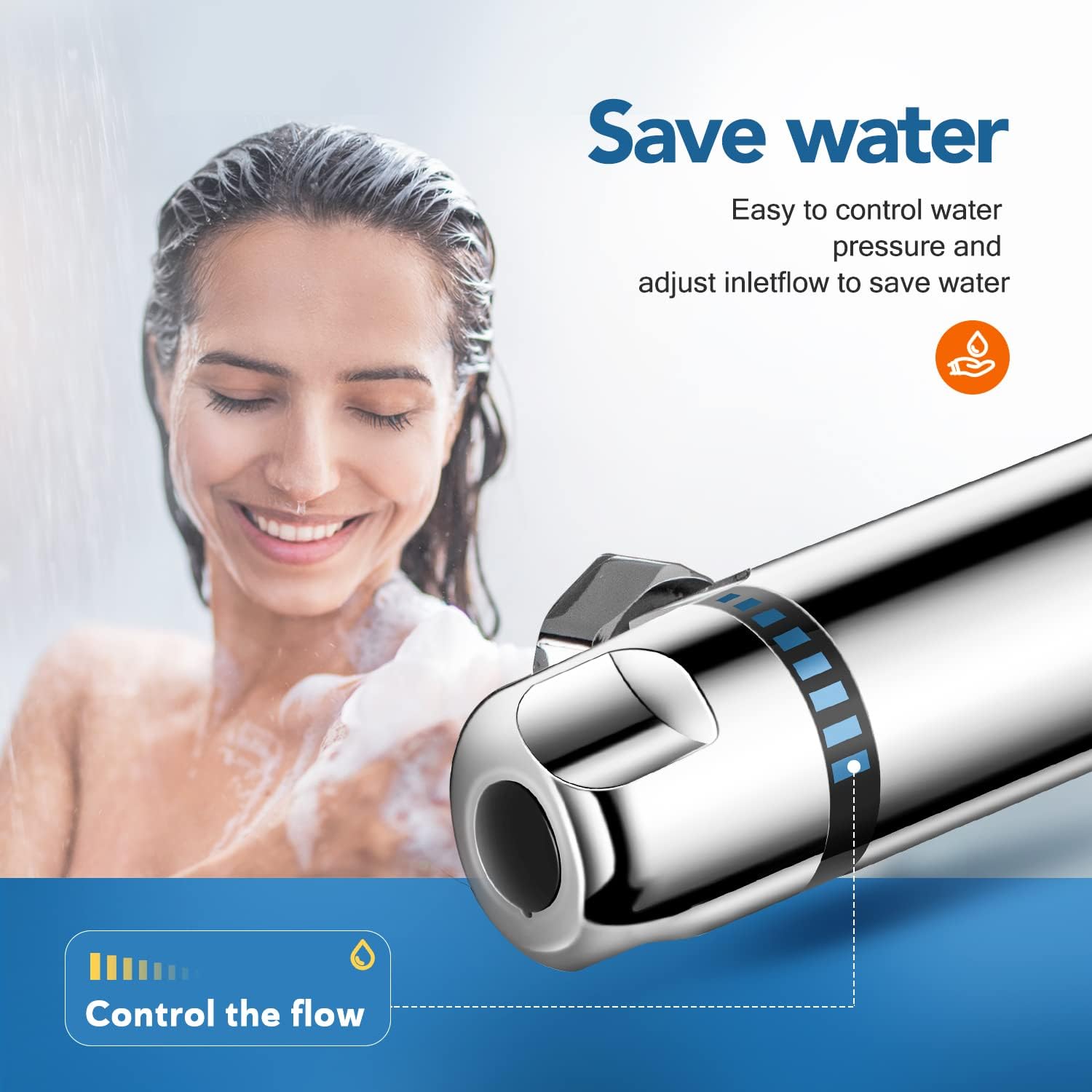 Miscelatore Termostatico per Doccia Moderno Cromato - immagine 6