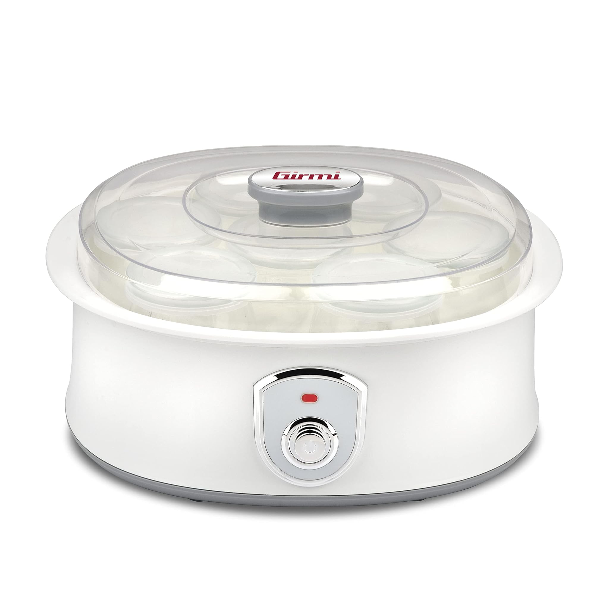 Girmi YG03 Yogurtiera con 7 Vasetti in Vetro