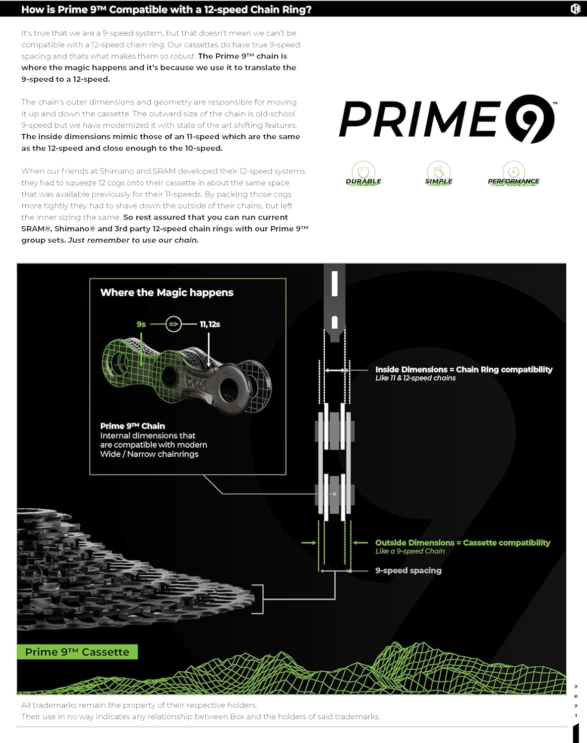 Box Mountain Bike con gruppo ciclistico Multi-Team Three - immagine 7