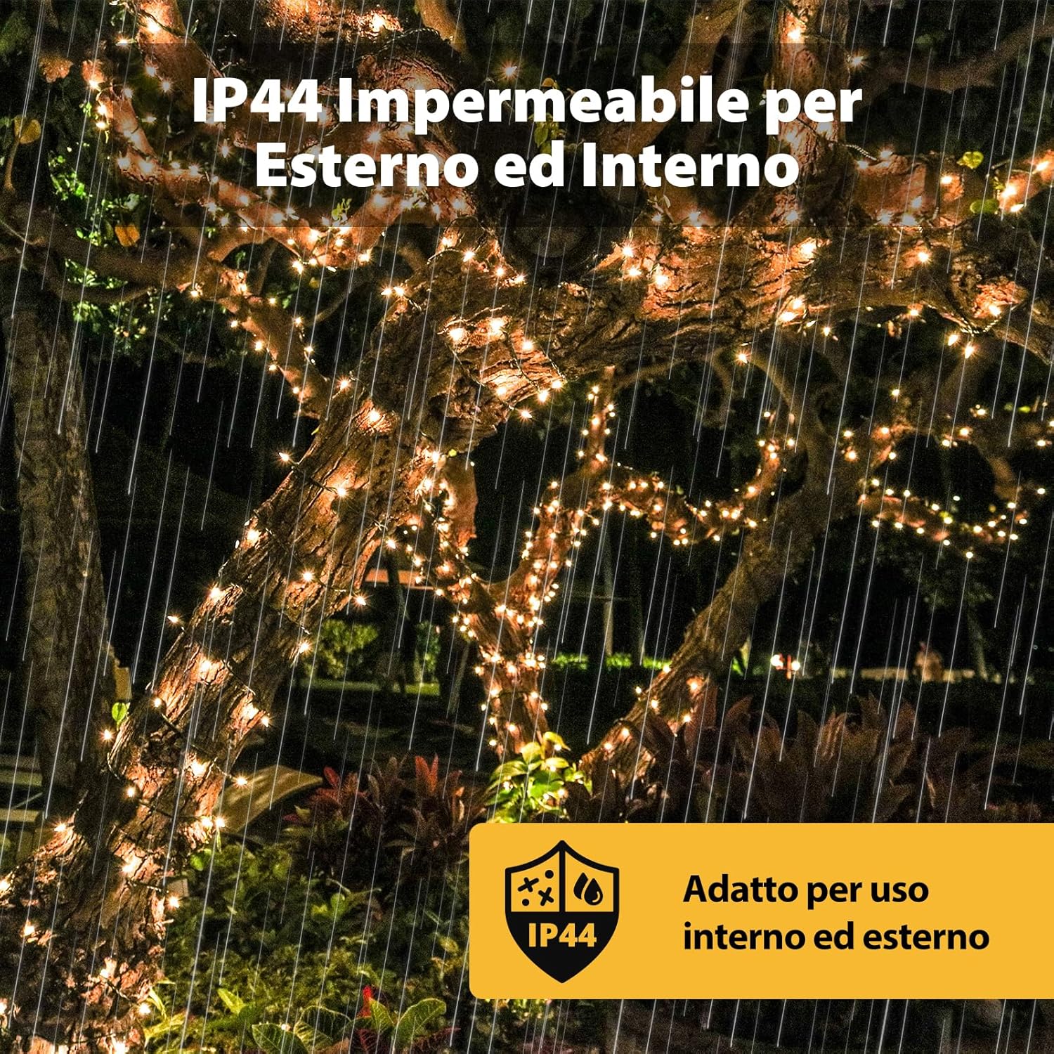 Salcar Led Stringa 40m 640 Leds Bianco Caldo - immagine 3