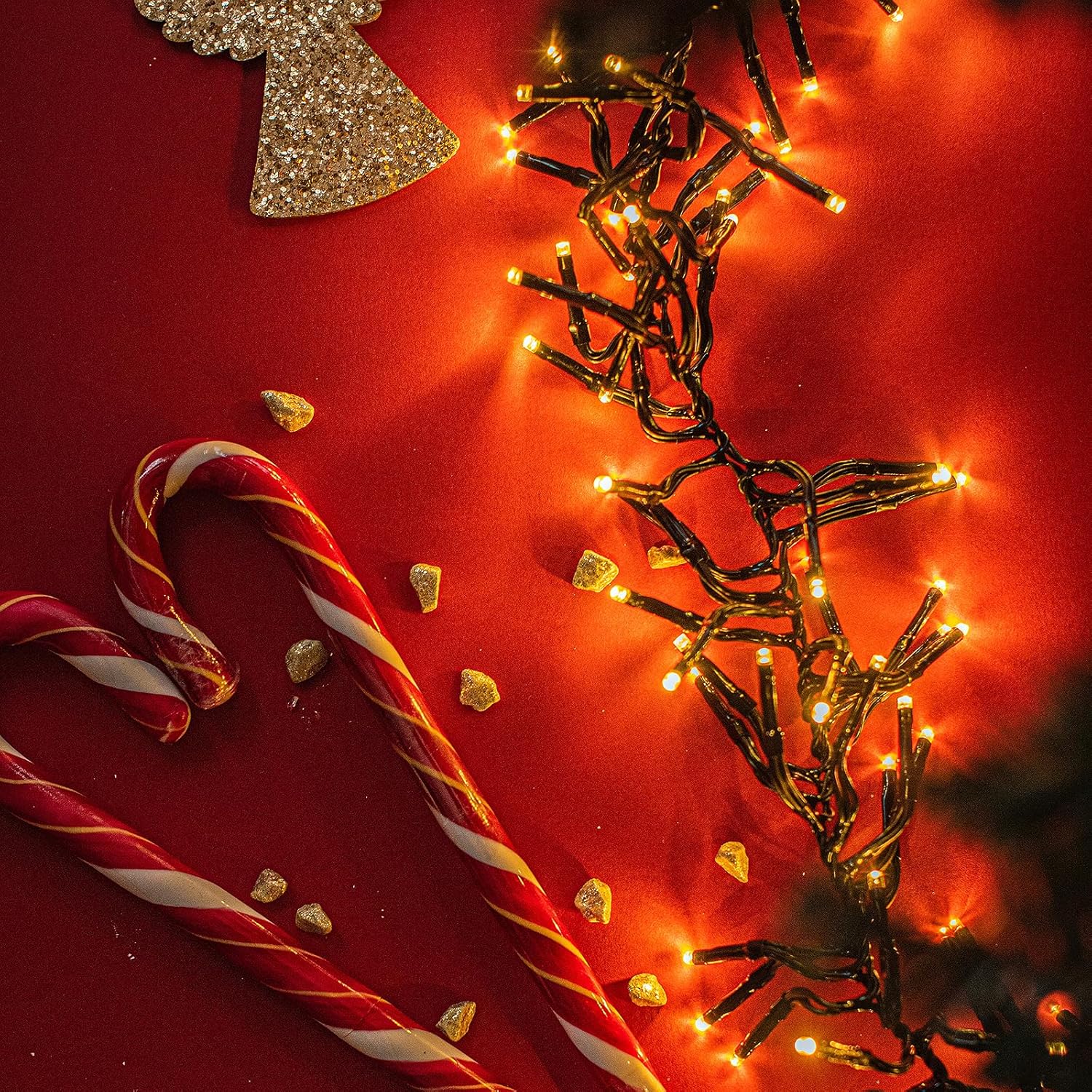 Salcar Led Stringa 40m 640 Leds Bianco Caldo - immagine 6