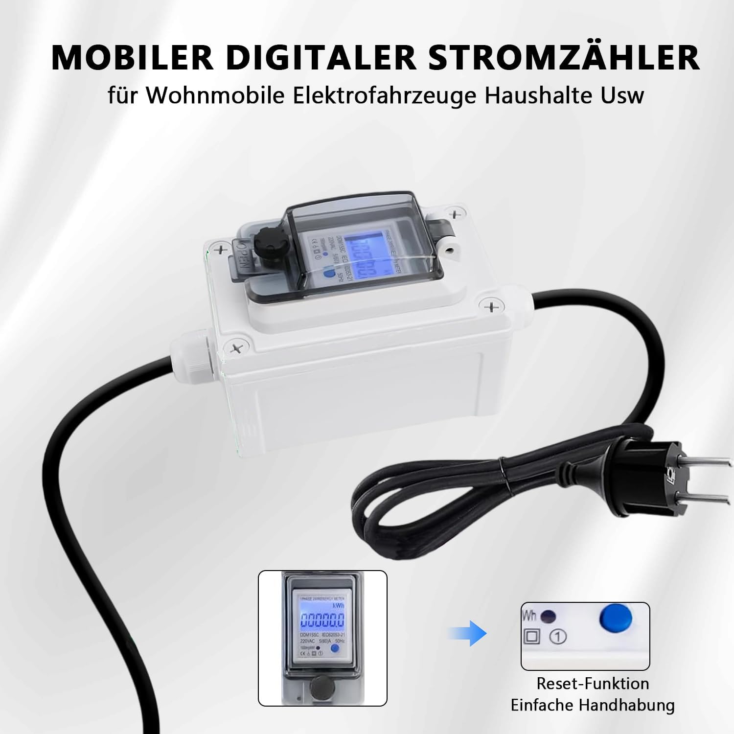 Misuratore Digitale Portatile CEE 230V 60A - immagine 3