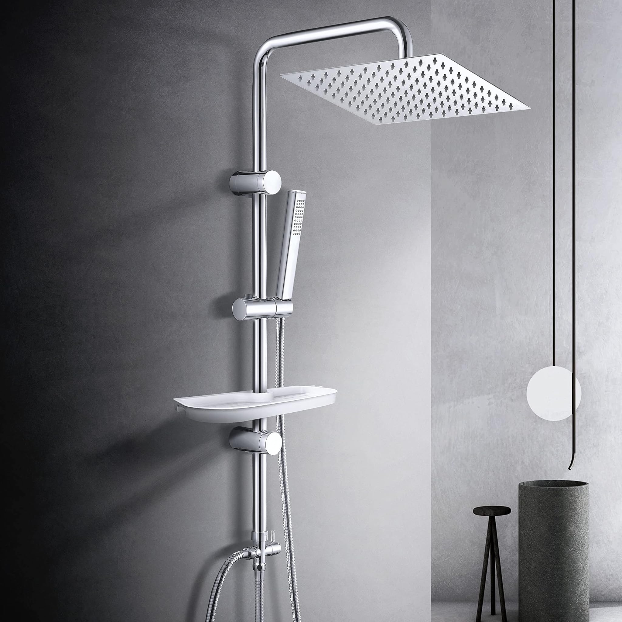 Görbach Colonna Doccia Acciaio Inox Idromassaggio