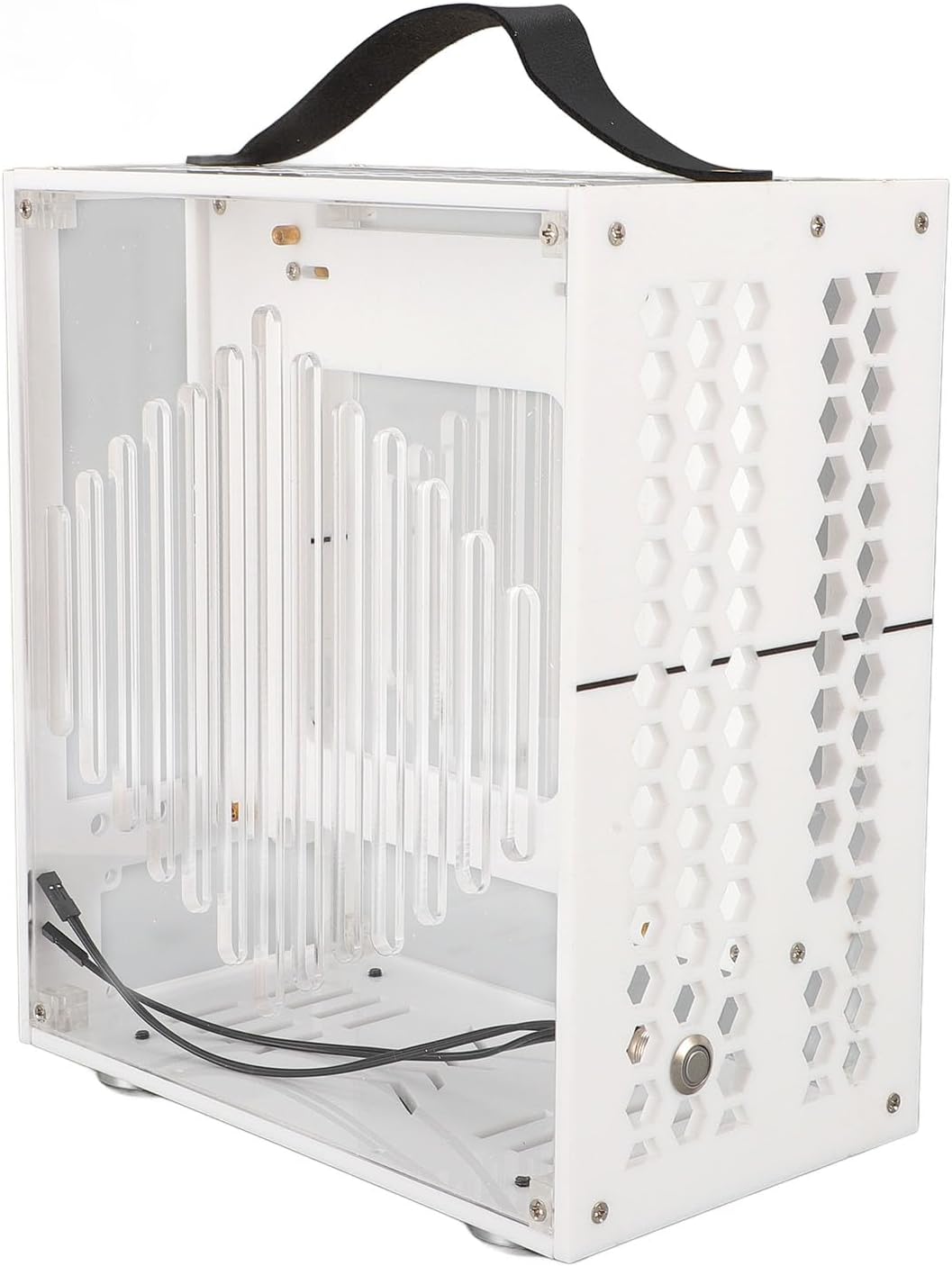 Custodia per Computer ITX in Miniatura, WHITE - immagine 4