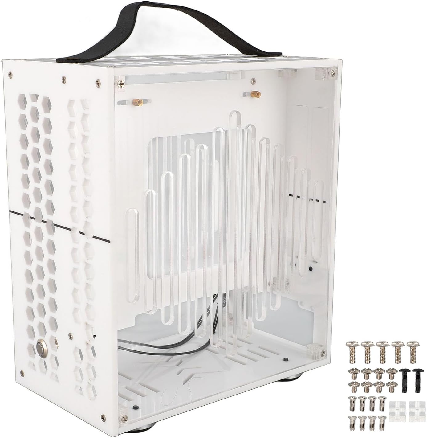 Custodia per Computer ITX in Miniatura, WHITE - immagine 6