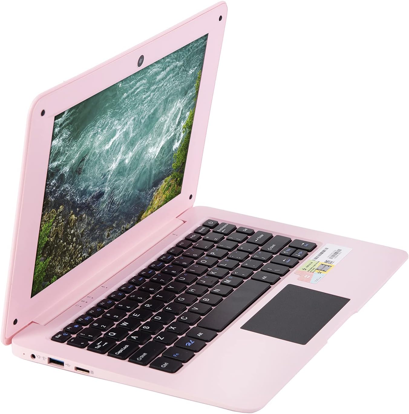 Computer Portatile Mini 10.1 Pollici Windows 10, Rosa Chiara - immagine 4