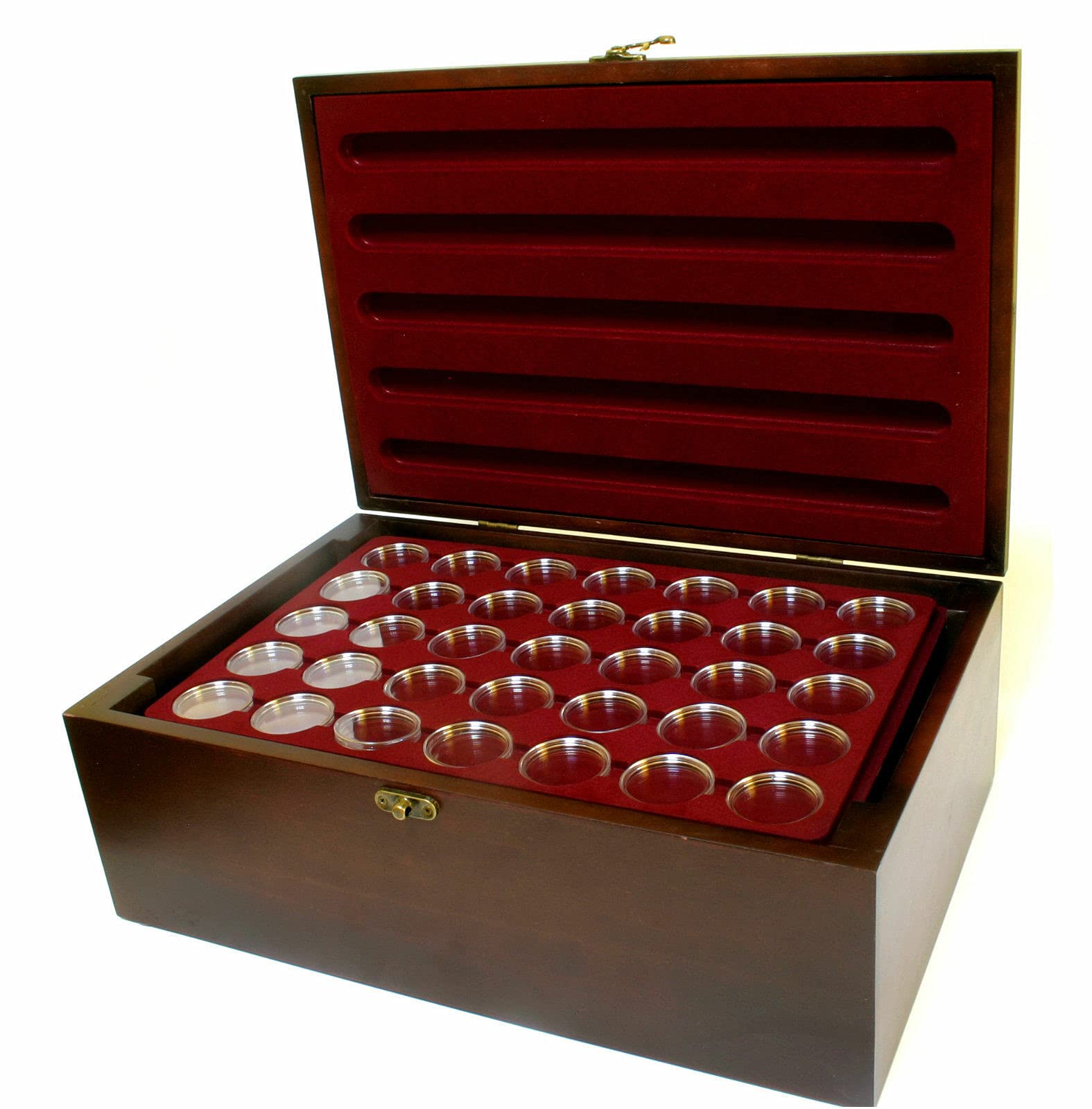 Mc.sammler Portamonete in Legno 10 Scomparti