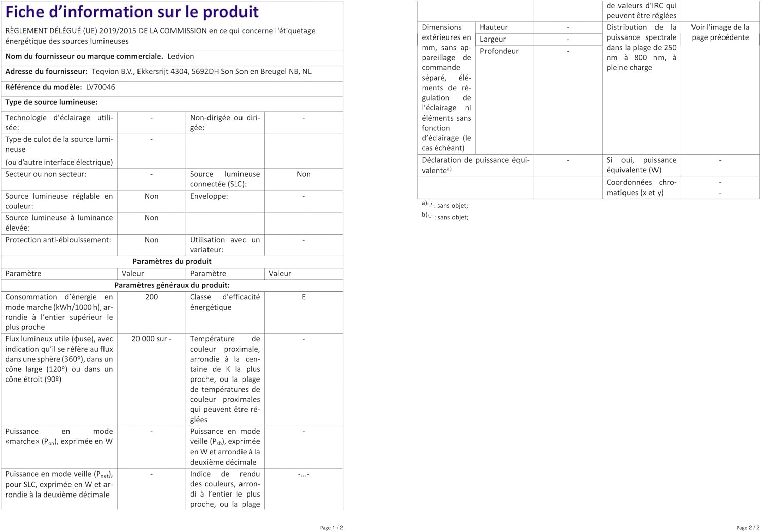 Ledvion - LED High Bay Sensor Dimmerabile 200W - immagine 11