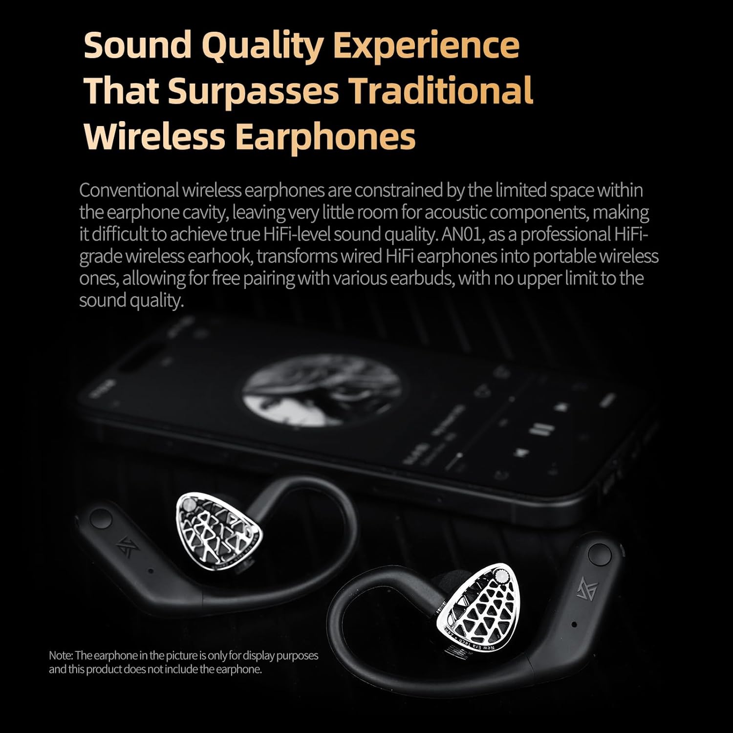 KZ AN01 IEM - Adattatore Bluetooth per cuffie - immagine 4