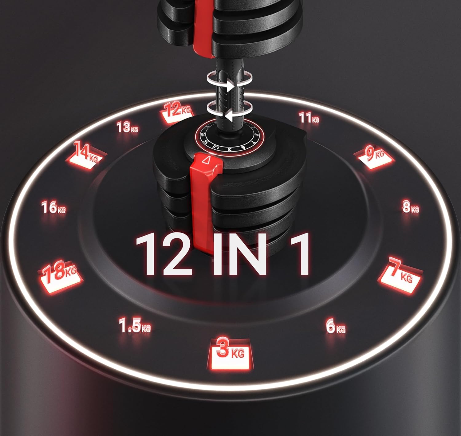 Yaheetech Manubrio Esagonale in Acciaio Antiscivolo - immagine 6