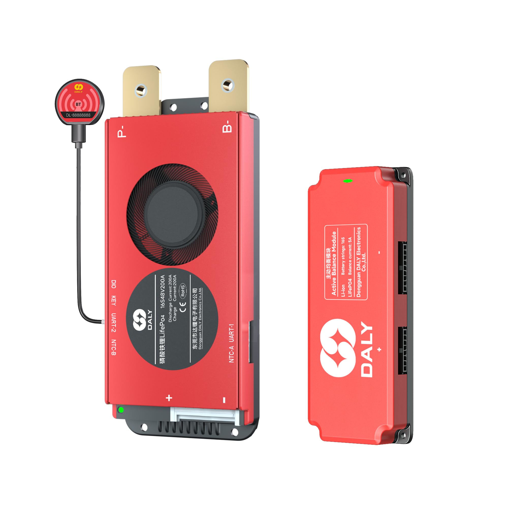 Daly BMS 48V 16S 200A Balance - BMS Bluetooth Smart