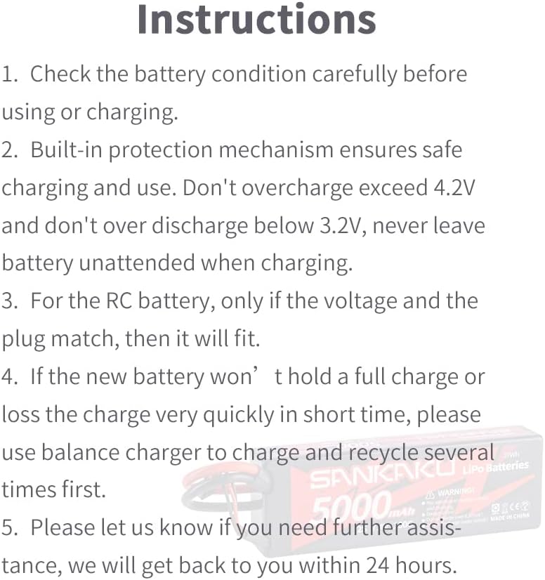 Sankaku 2S Batteria Lipo 5000mAh 100C 7,4V (2 pezzi) - immagine 6