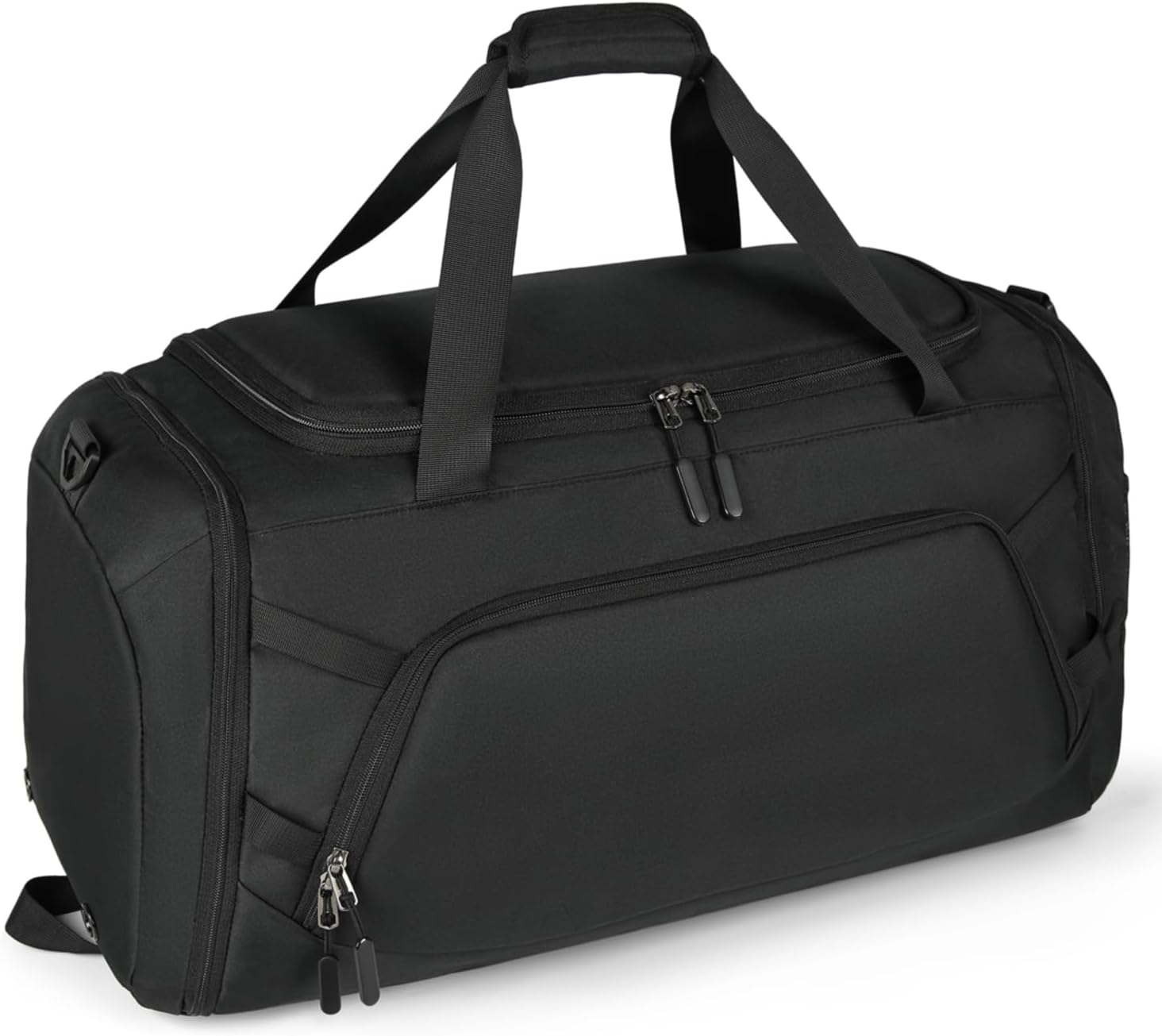 RAINSMORE Borsone Palestra 40L con Scomparto Scarpe, Nero - immagine 1