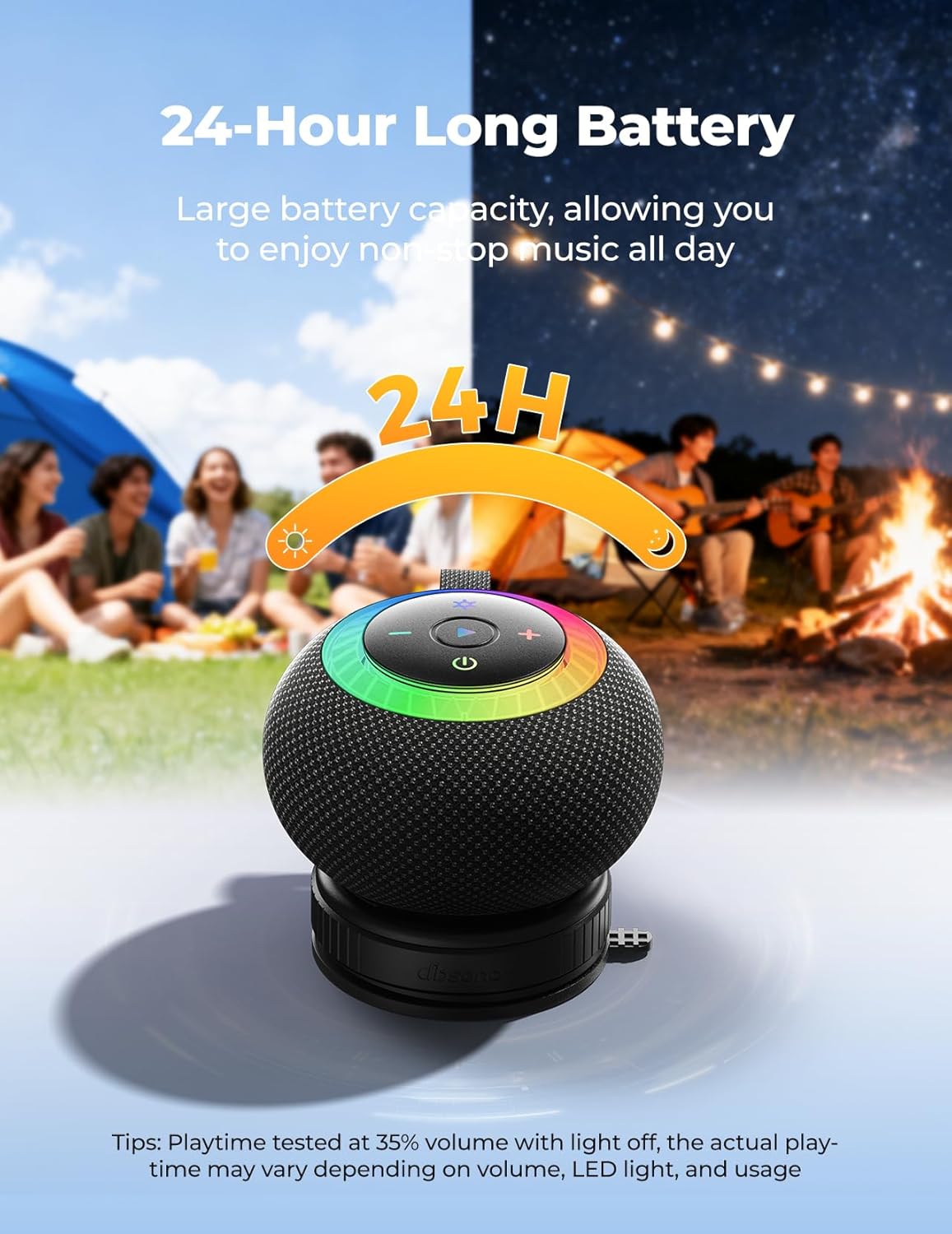 Cassa Bluetooth Doccia Portatile 20W IPX7 - immagine 3