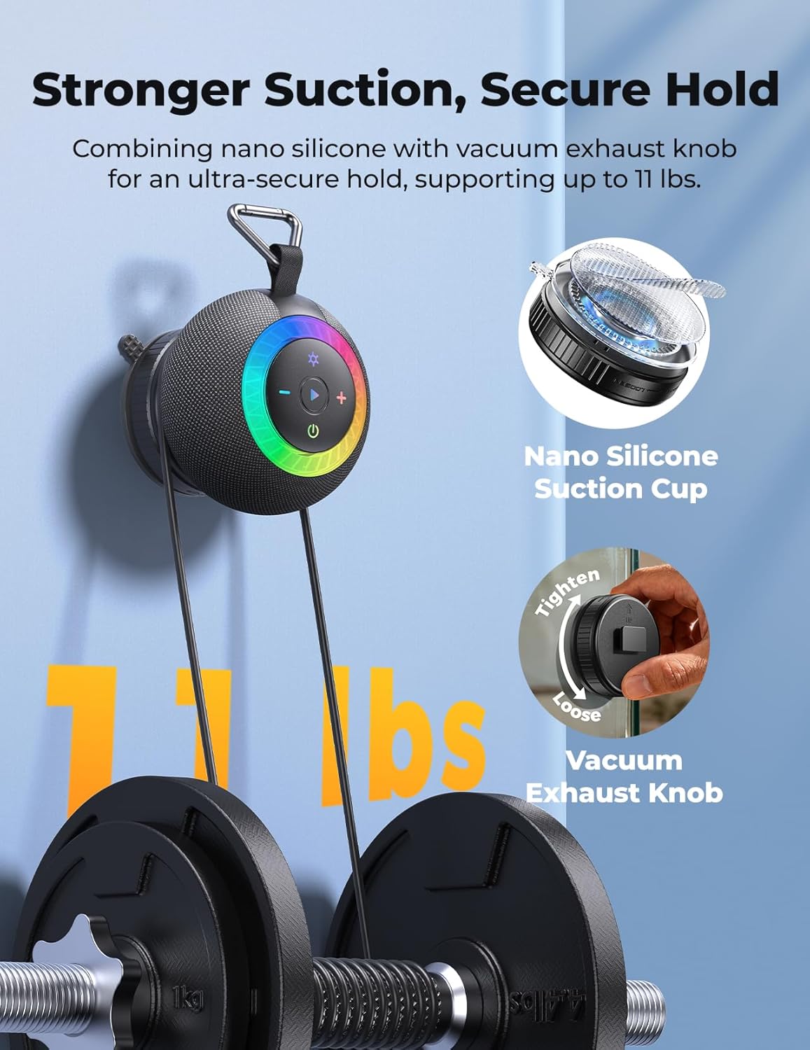 Cassa Bluetooth Doccia Portatile 20W IPX7 - immagine 6