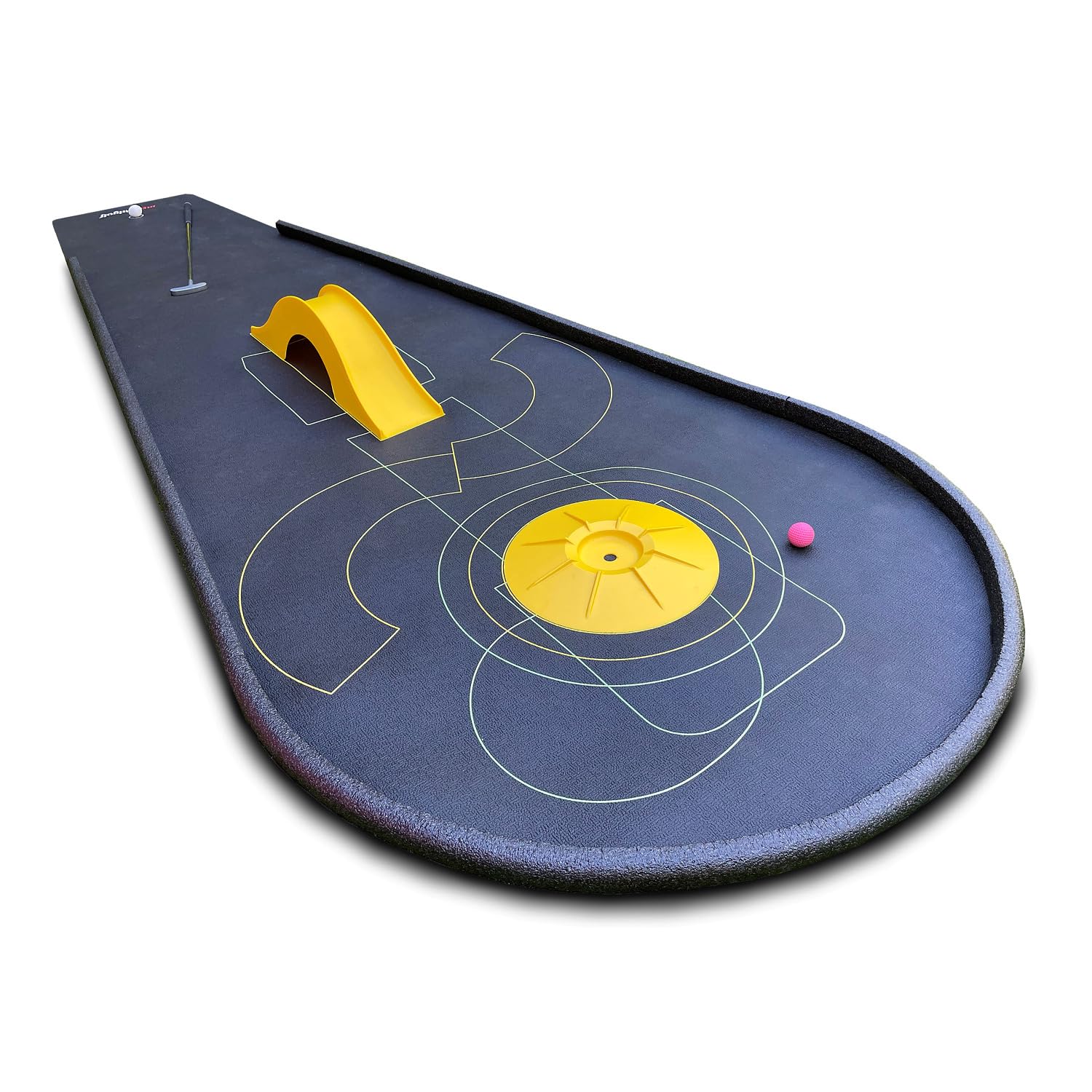 myminigolf Pista Minigolf Mobile, Multicolore