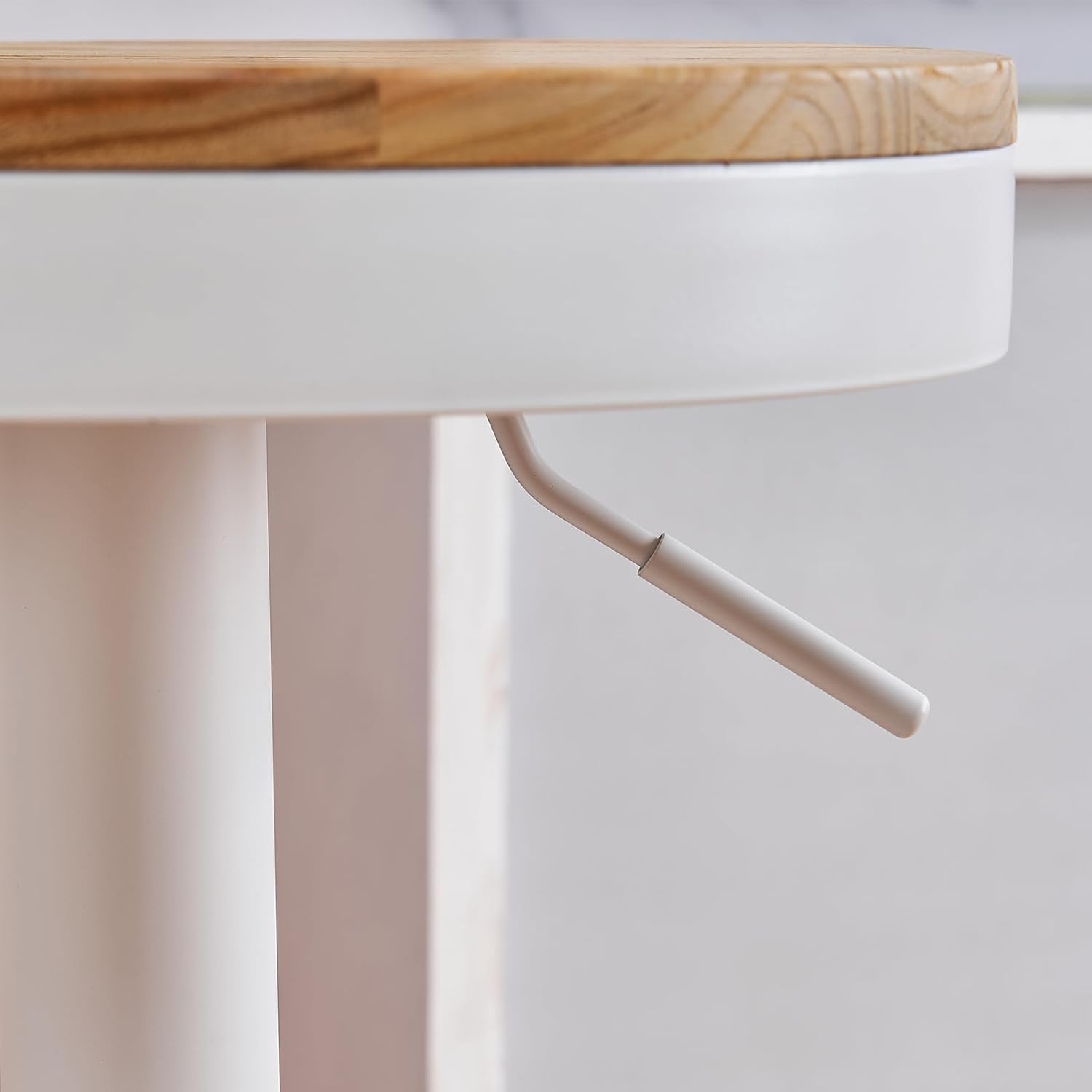 Younike Sgabelli da Bar Set 2, Girevoli 360° Regolabili - immagine 8