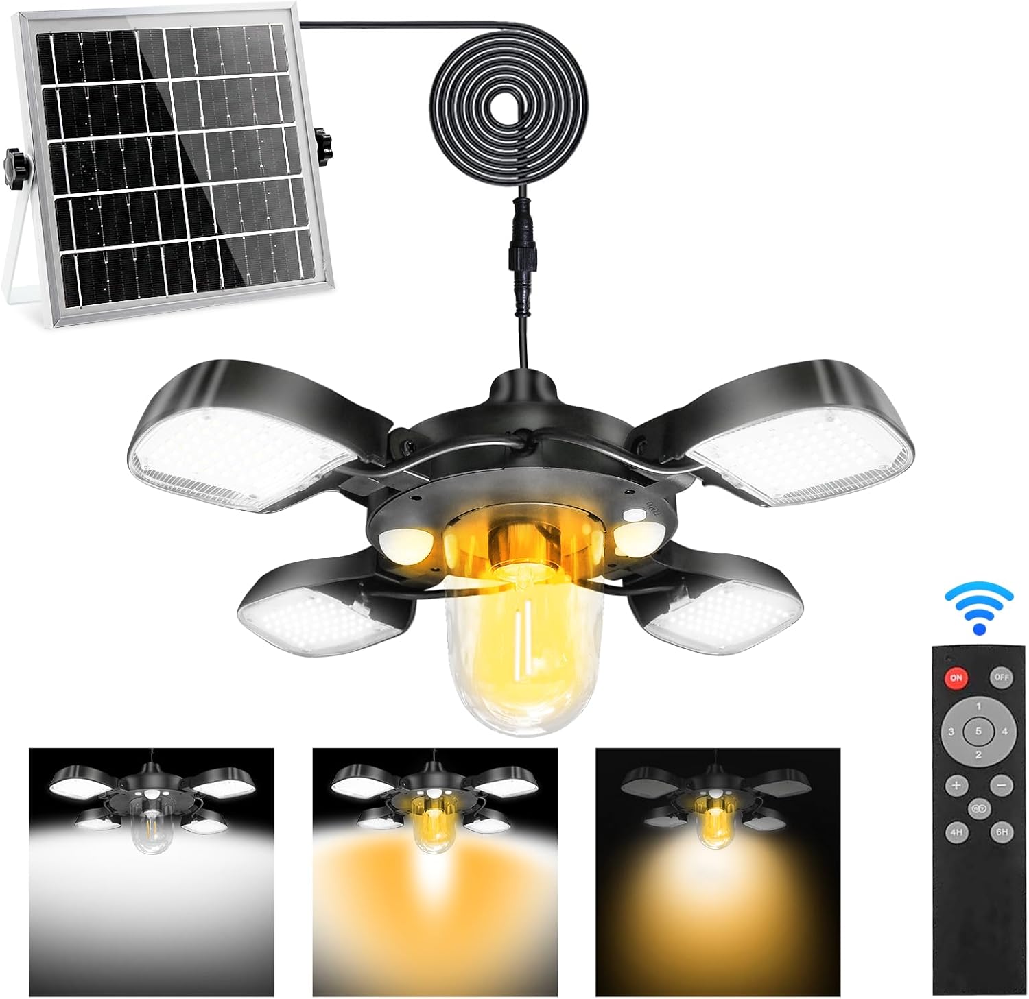 Eleganted Lampada Solare a Sospensione con Telecomando - immagine 1