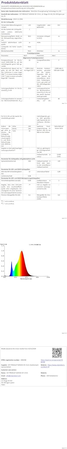 Eleganted Lampada Solare a Sospensione con Telecomando - immagine 9
