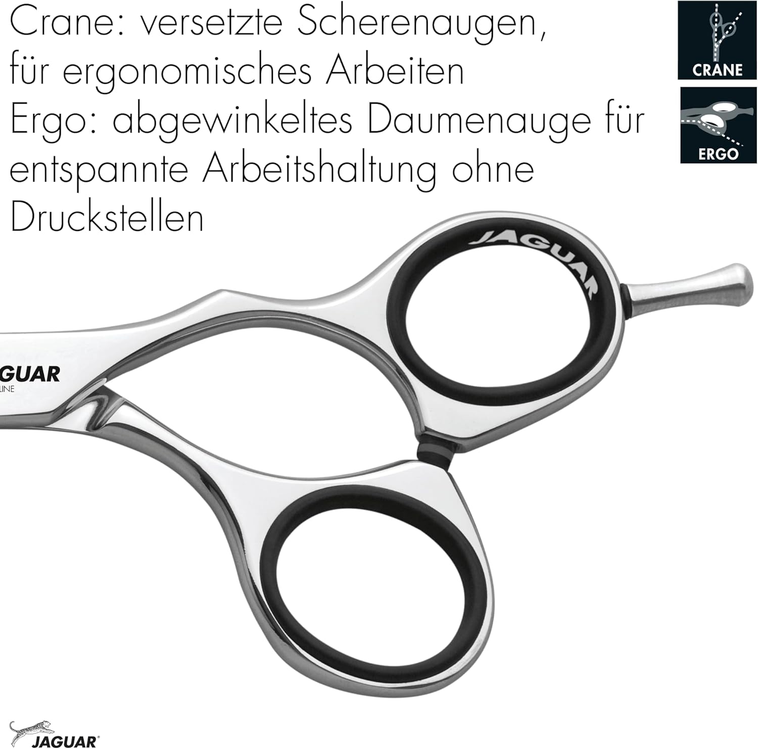 Forbici Jaguar Smart destrimane 5.5'' - immagine 4