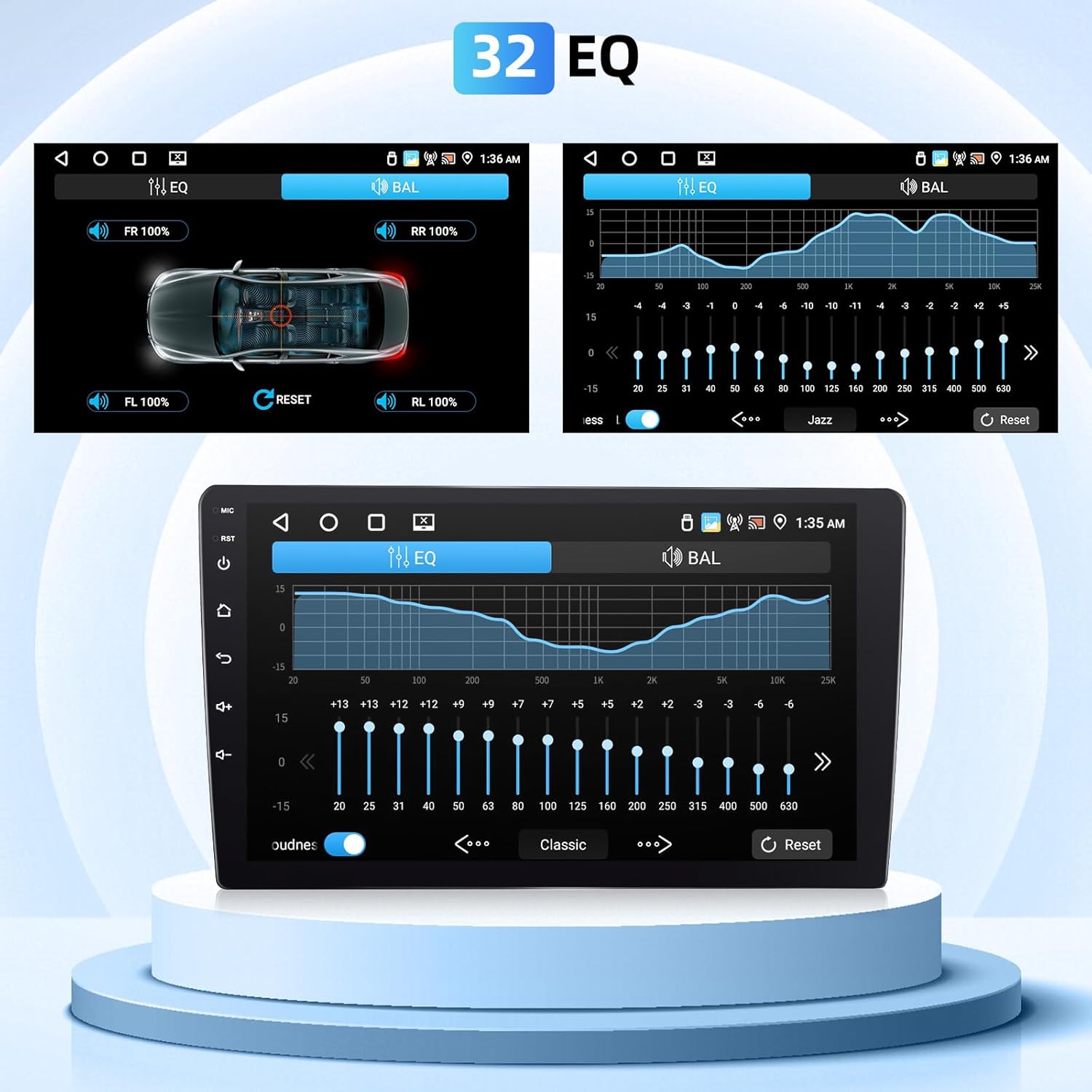 Fuluku Autoradio Android per FIAT 500L (2012-2017) 10.1" 4+64G - immagine 6