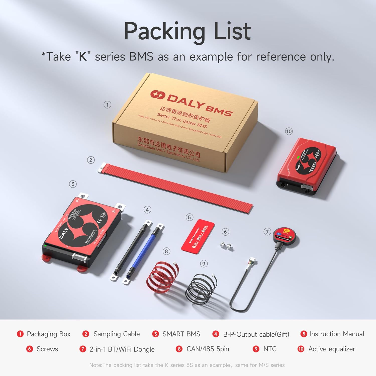 Daly BMS 24V 8S 300A Smart WiFi Bluetooth - immagine 8