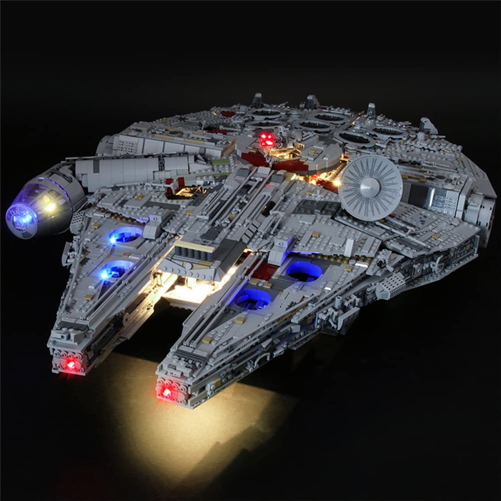 Geament Set Luci LED Compatibile con LEGO Millennium Falcon