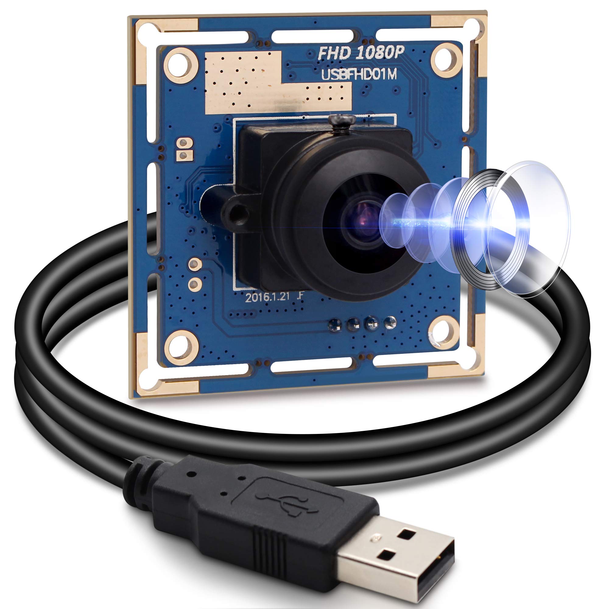 Svpro 2MP CMOS OV2710 Web Camera Grandangolare 180°