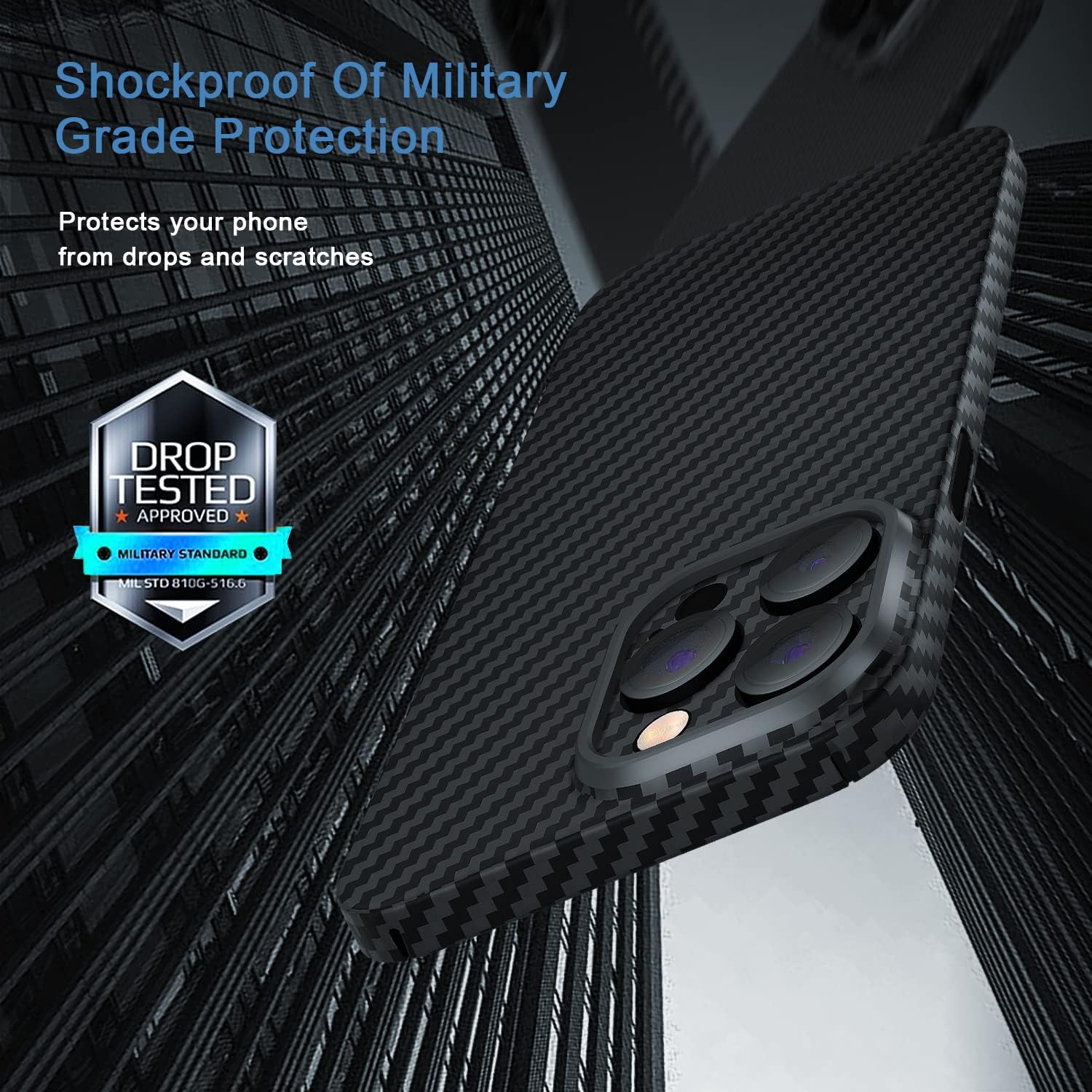 Memumi Custodia Super Sottile per iPhone 14 Pro Max 6.7" - immagine 3