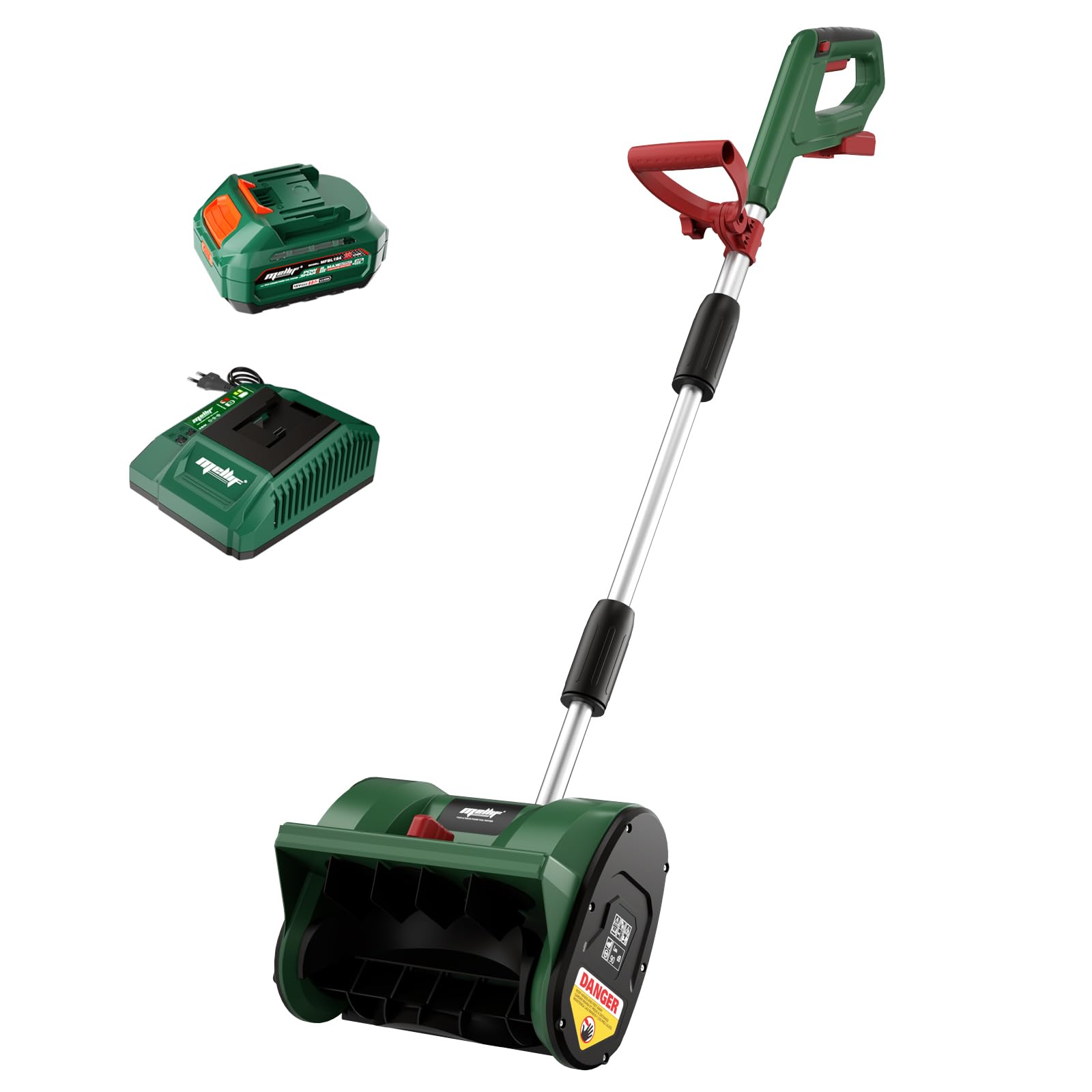 Mellif - Spazzaneve a batteria da 4000 mAh, per batteria Makita da 18 V