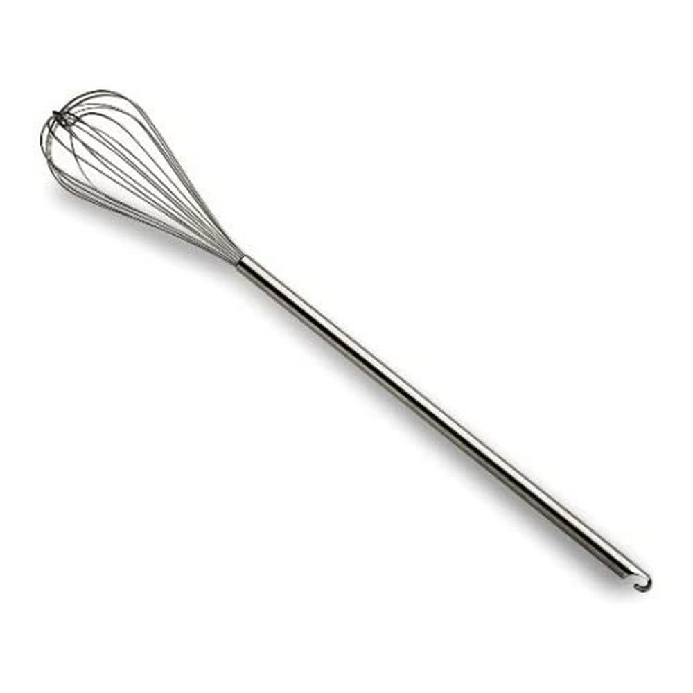 Lacor 60612 - Frusta da cucina con manico in acciaio Inox, 120 cm