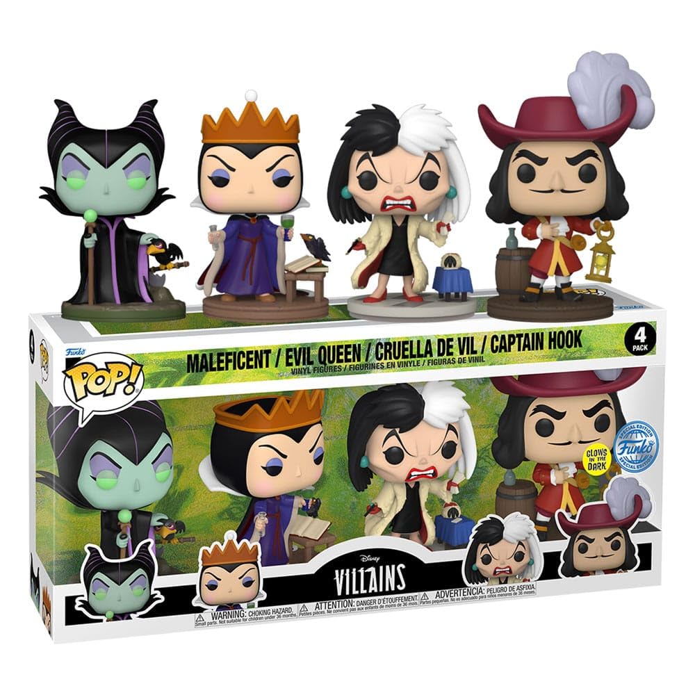 Funko Pop Disney: Villains Glow in Dark Vinyl Figure