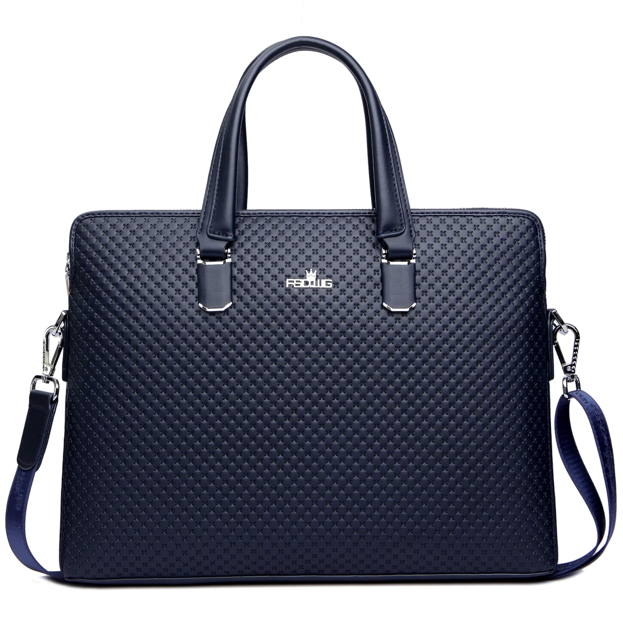 FSD.WG ]Borsa da lavoro in pelle per laptop da uomo