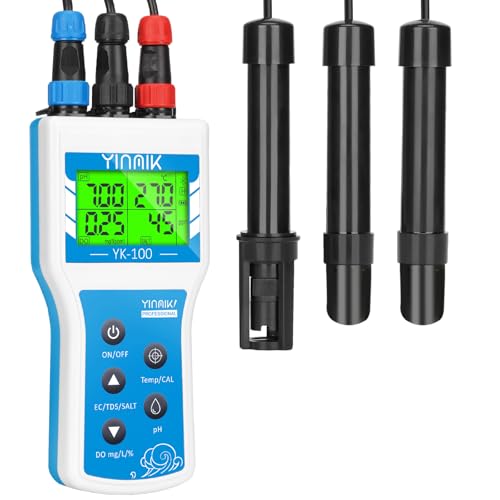Misuratore Ossigeno Disciolto Portatile 6 in 1