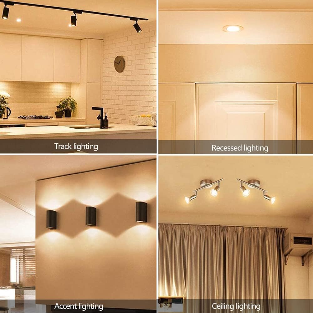 Vinbe MR16 Lampadina Alogena 50W 12V GU5.3, 4 pz | Velz