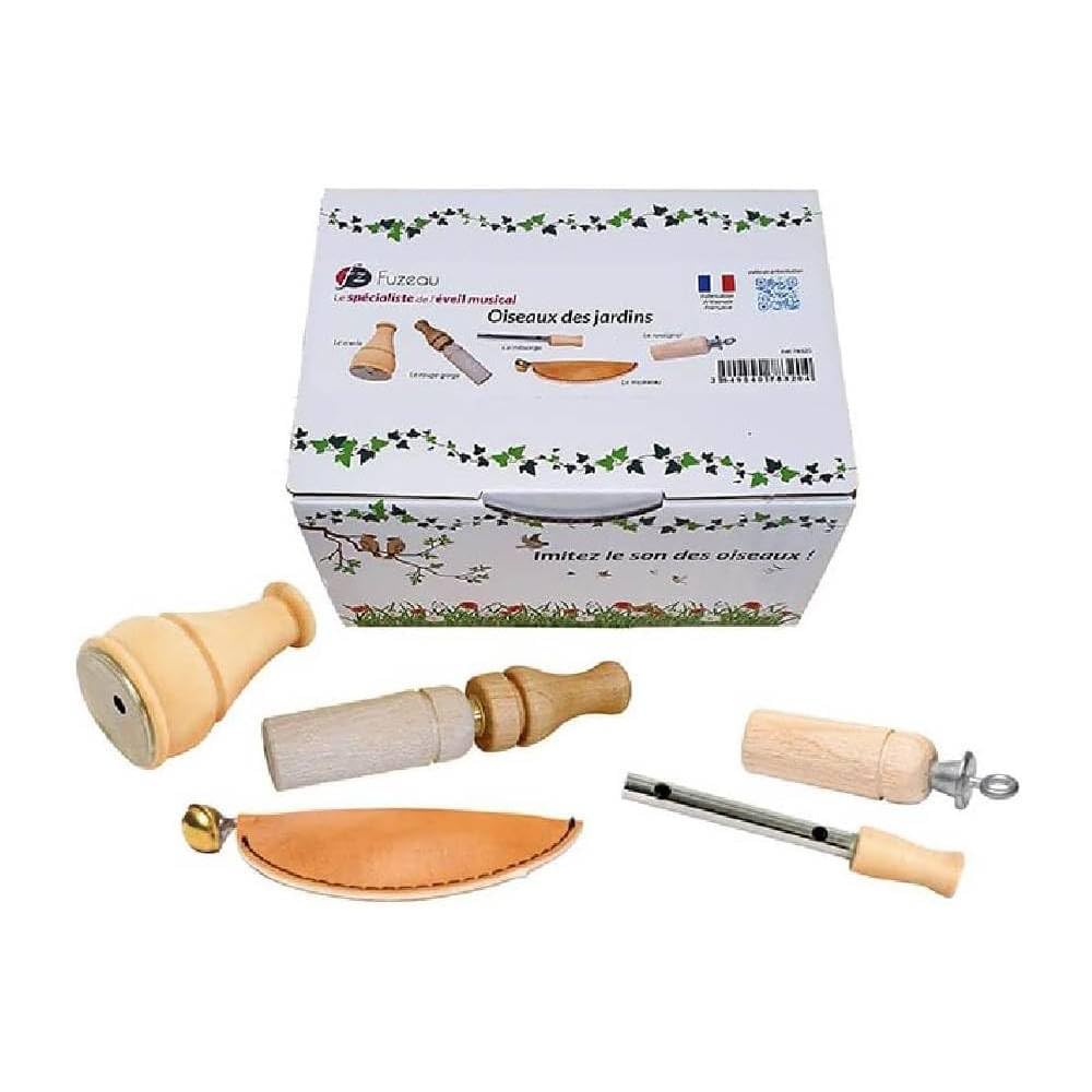 Fuzeau - Cofanetto 5 Appeaux Manuali in Legno Naturale