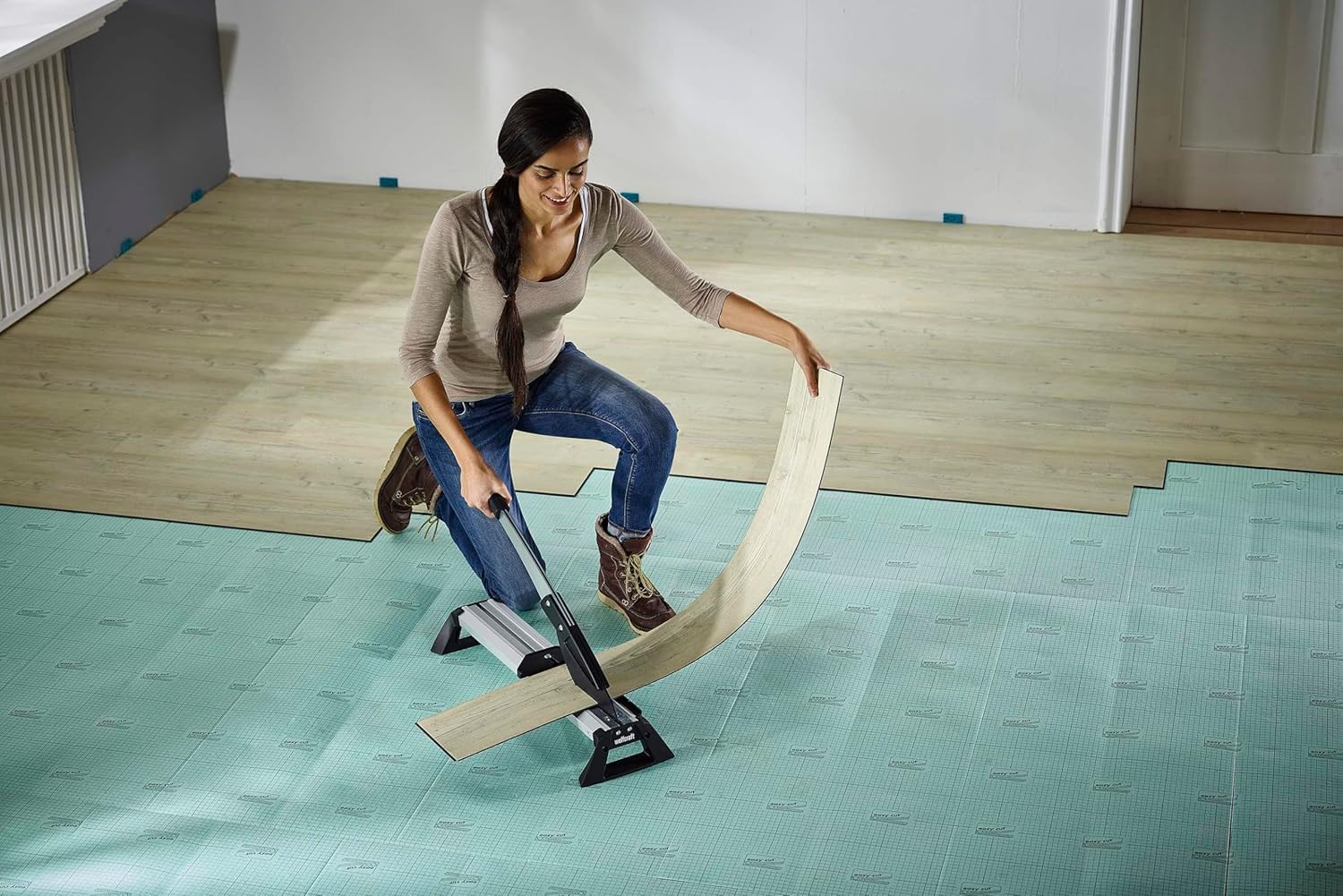 wolfcraft Set per Trasferimento Angoli e Taglio Laminato - immagine 4