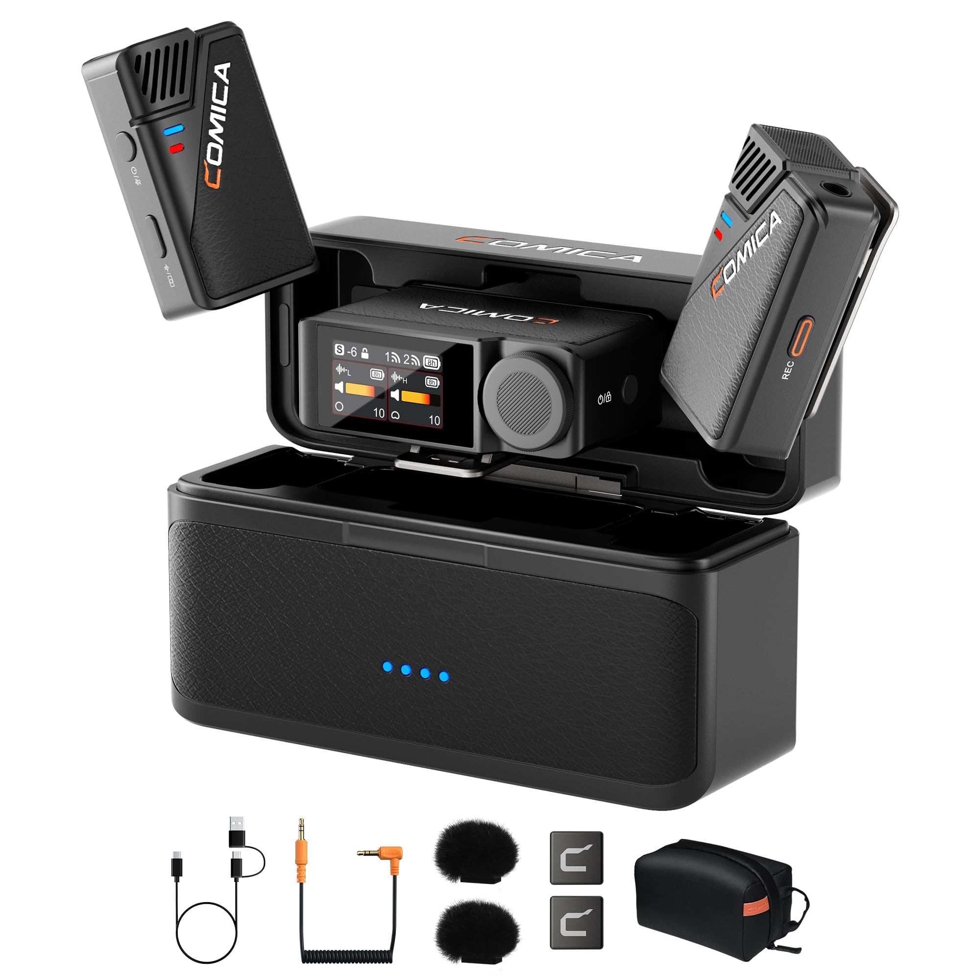 Comica BooMax - Microfono Lavalier Wireless Dual Lav