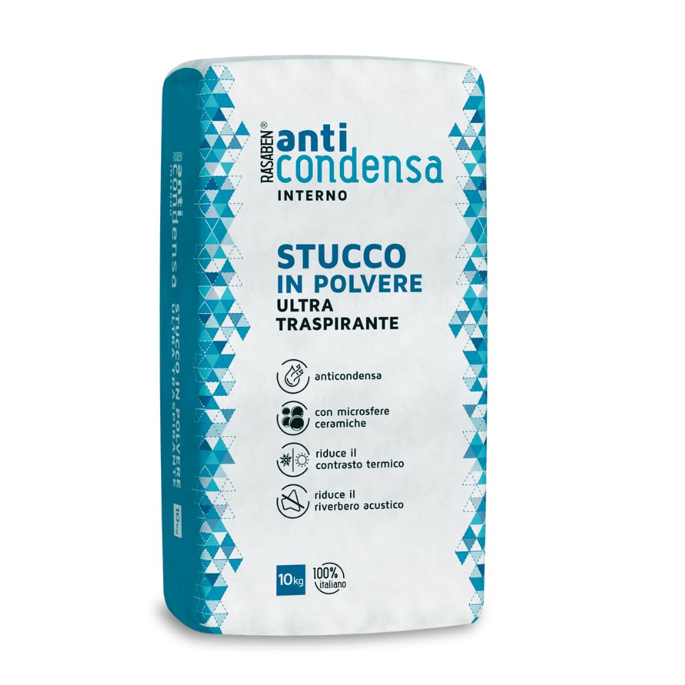 Rasaben - Stucco Anticondensa con Microsfere Ceramiche 10kg - immagine 1