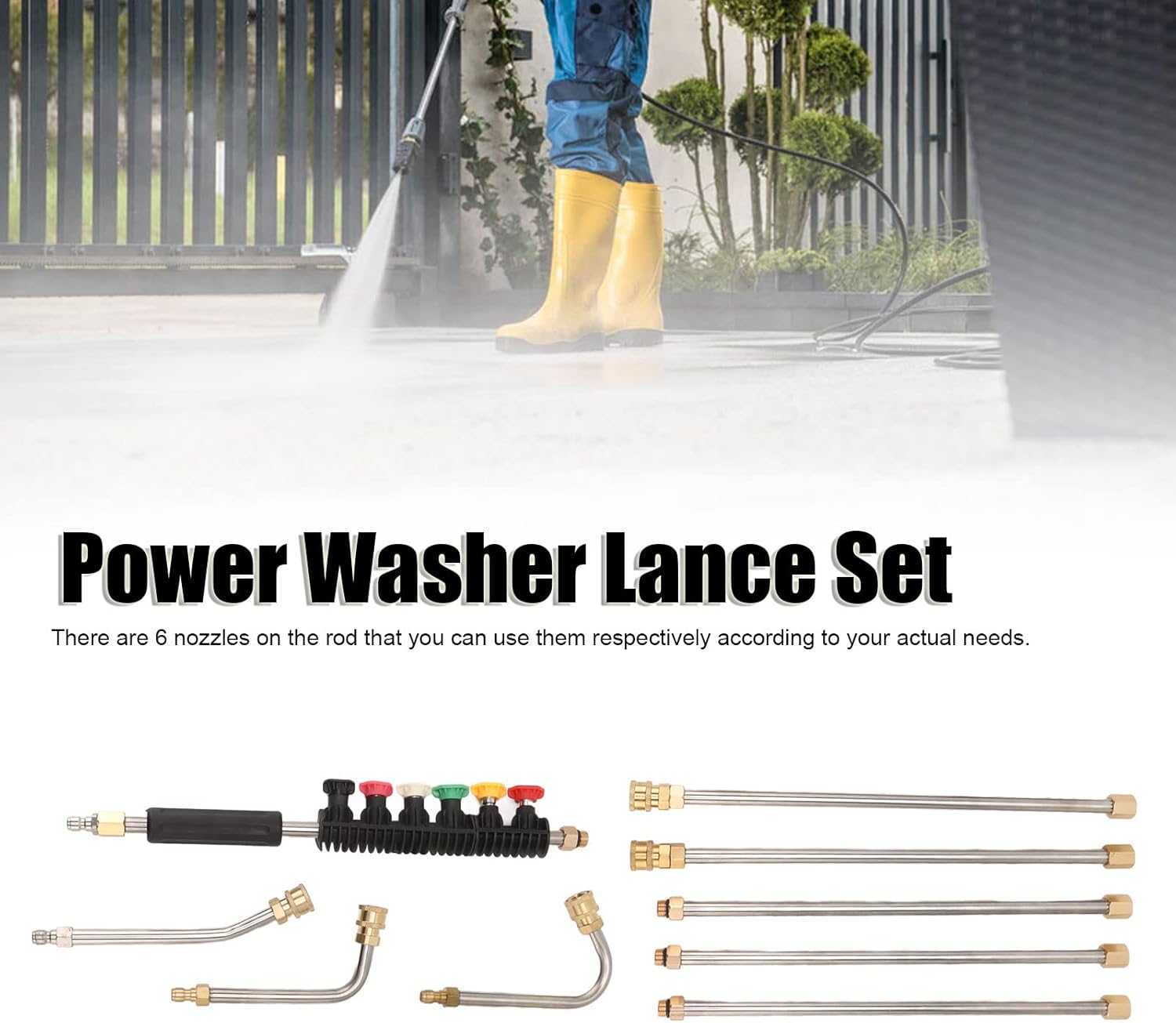 Zerodis Bacchetta di Prolunga per Idropulitrice - immagine 7