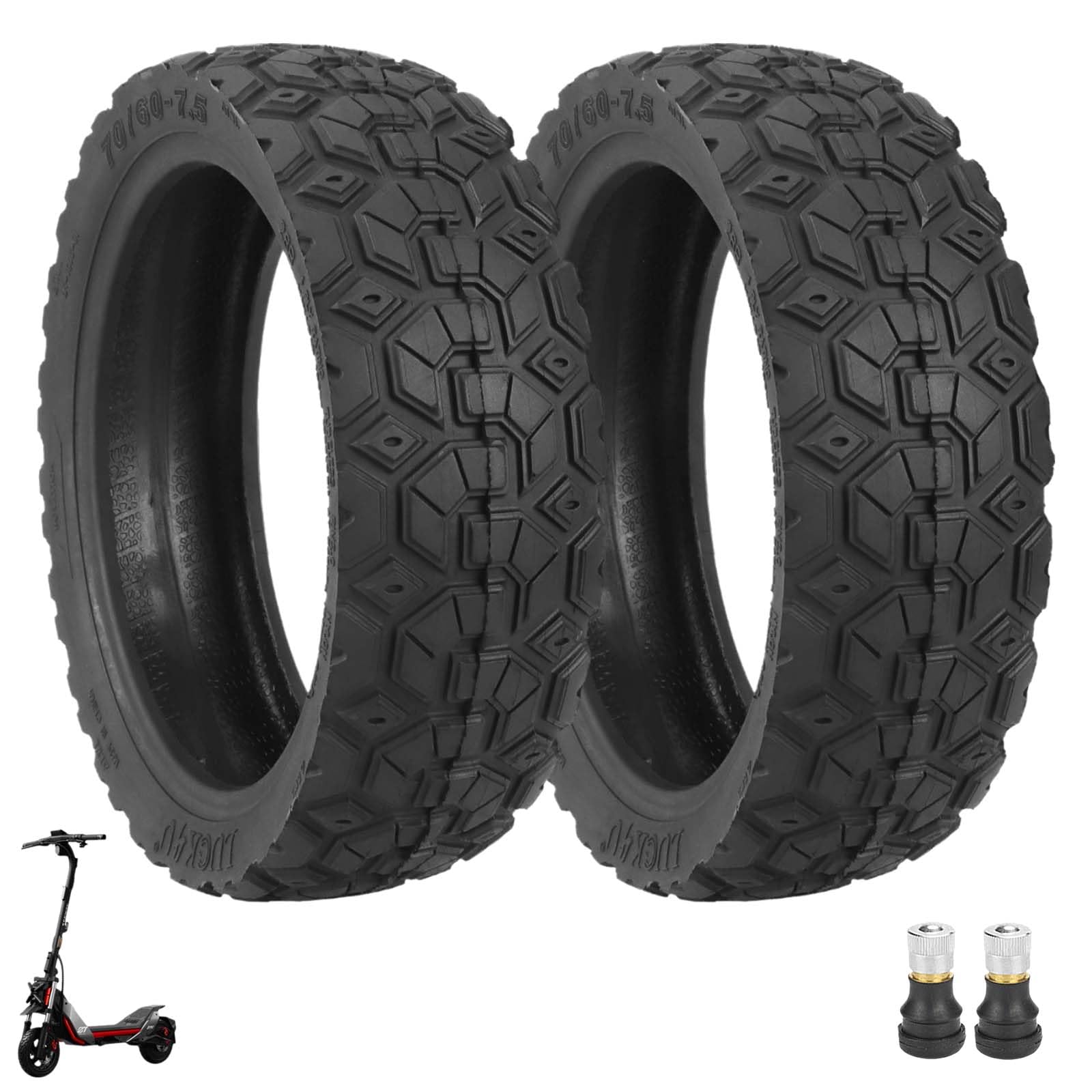 2 tubi senza tubo con valvola