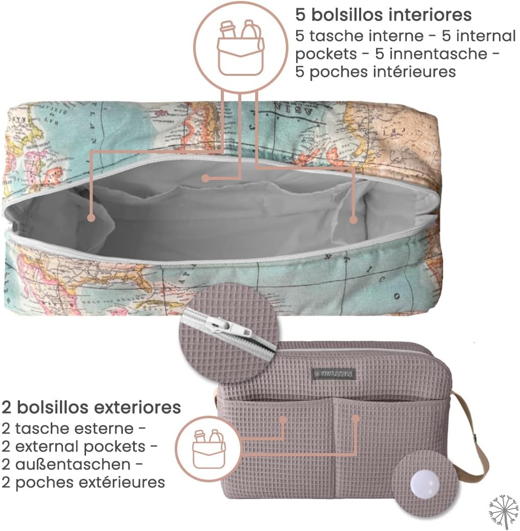 Borsa Passeggino Mimuselina - Grande Capacità - immagine 3