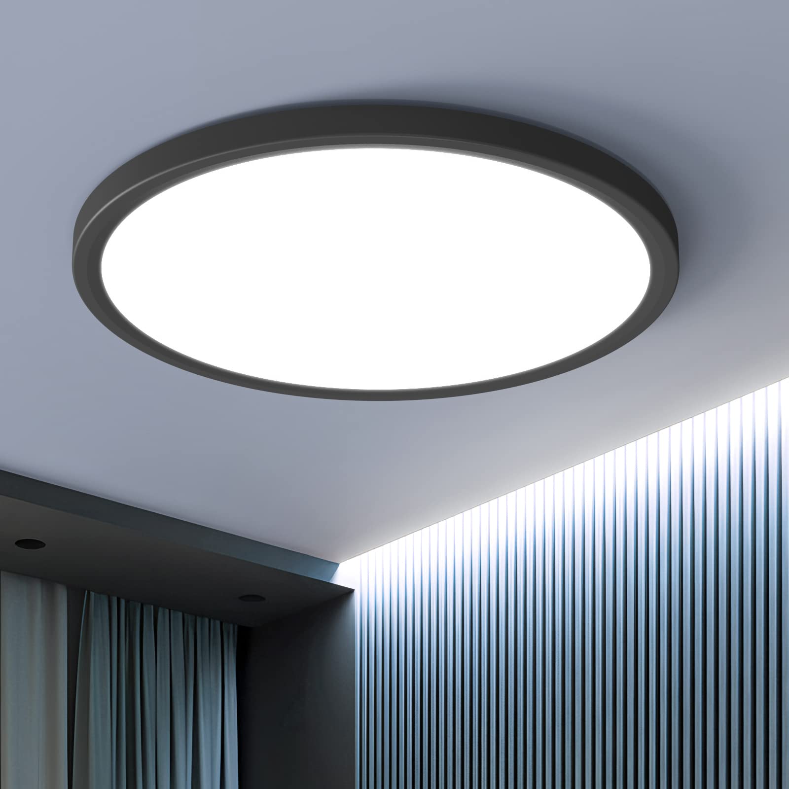 Otren Plafoniera LED Soffitto 48W Rotonda 4800LM