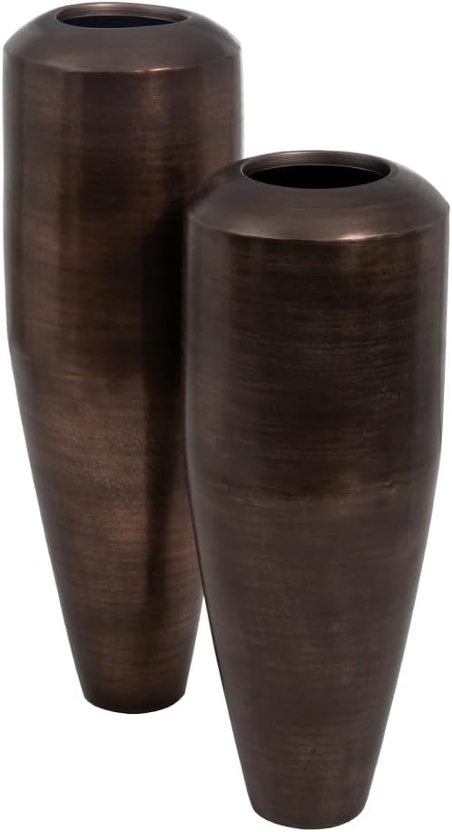 Vaso 37 x 37 x 99 cm Rame Alluminio - immagine 5