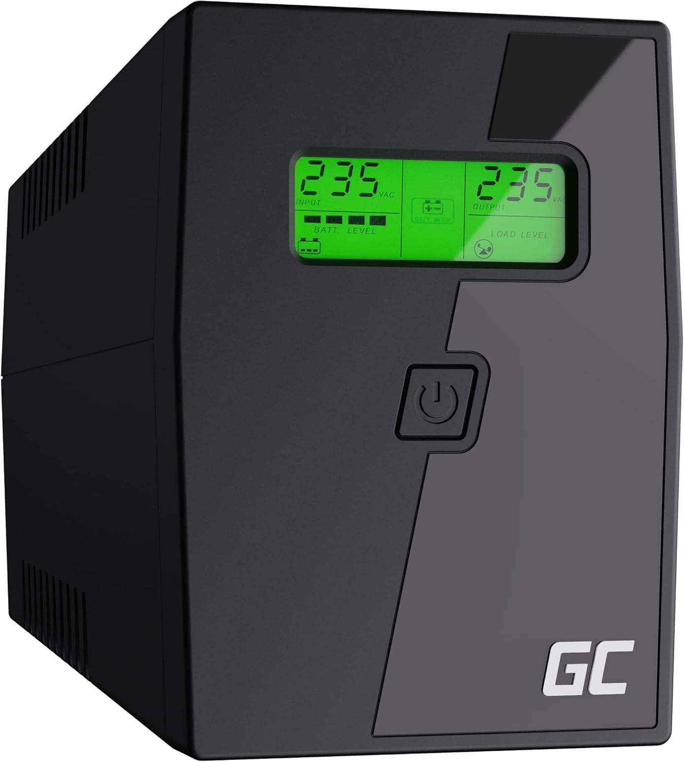 Green Cell® UPS 600VA/360W Line Interactive con Display LCD - immagine 1