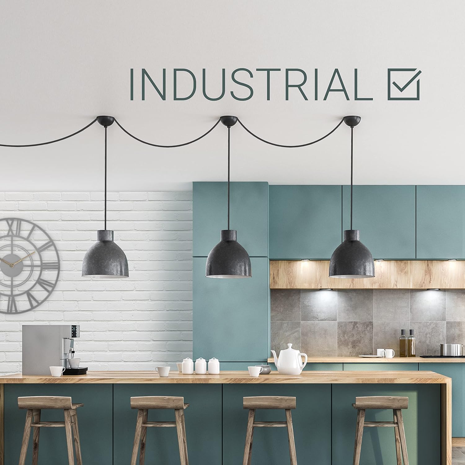 Amarcords Cavo Elettrico Tessile Tondo Nero 30 Metri - immagine 7