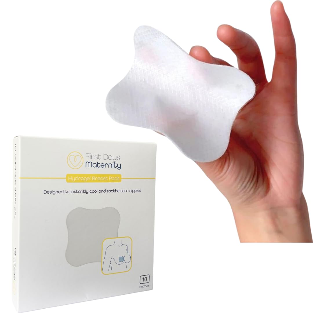 FIRST DAYS MATERNITY - Raffreddamento Idrogel Seno Pads - Sollievo immediato per i capezzoli doloranti